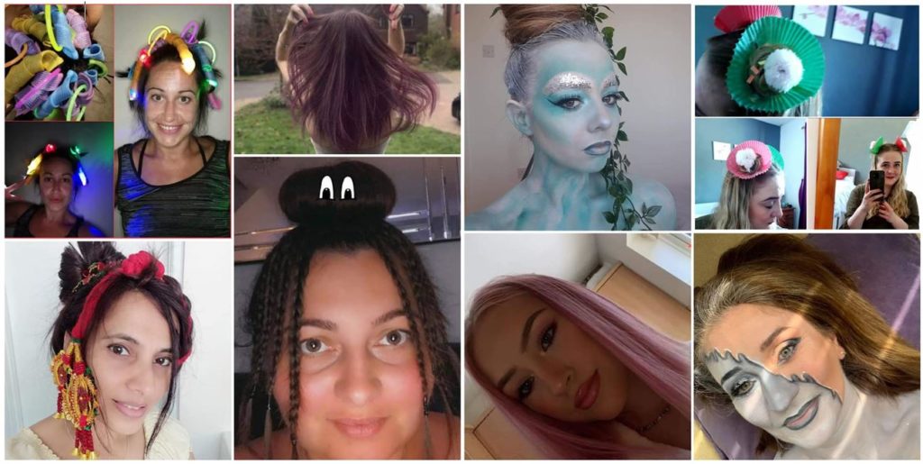 Sparx Hair Challenge Collage