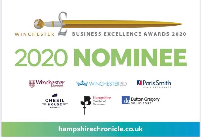 Winchester Business Excellence Awards Nominee