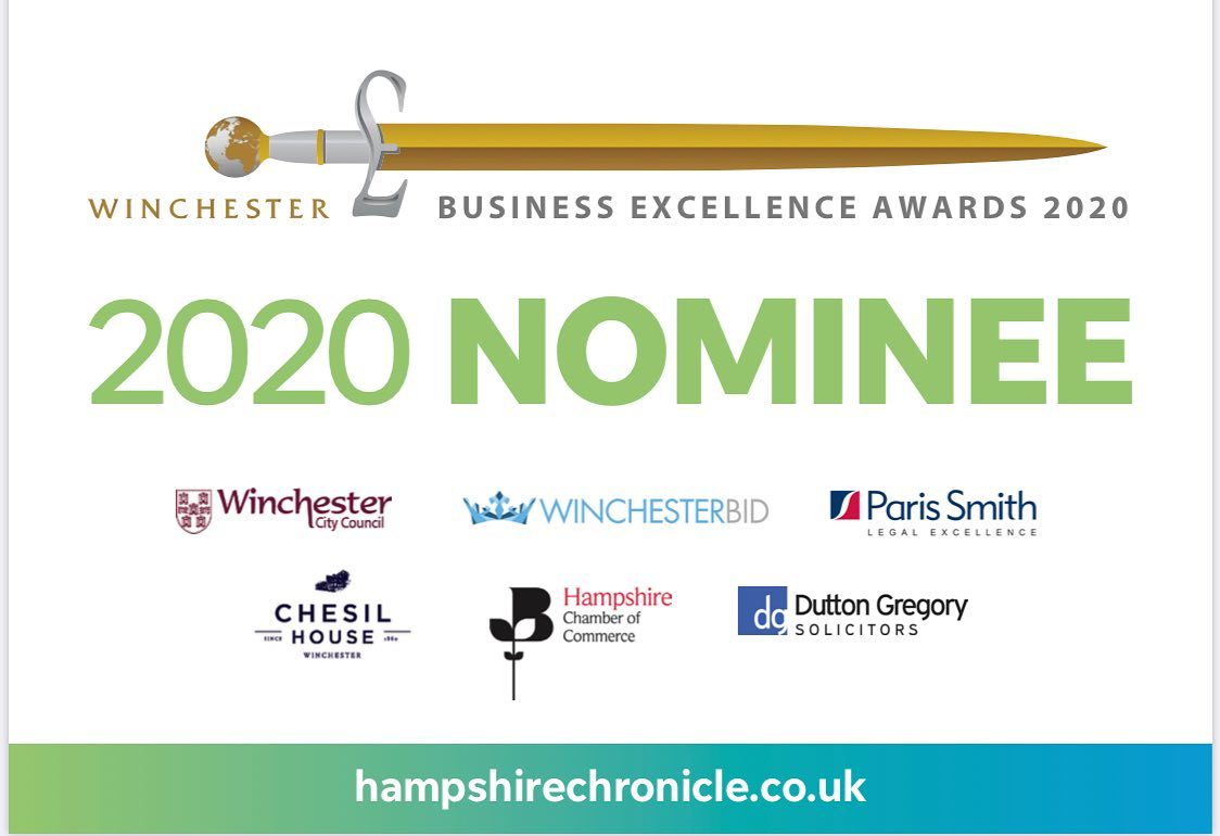 Sparx Nominated in Winchester Business Excellence Awards