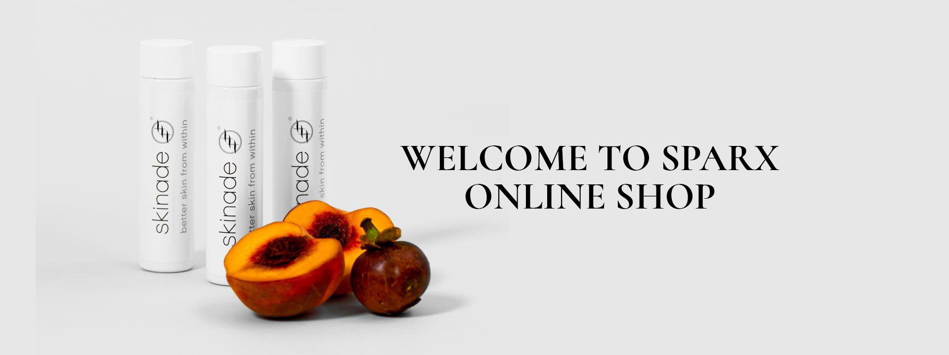 Welcome to Sparx Online Shop banner