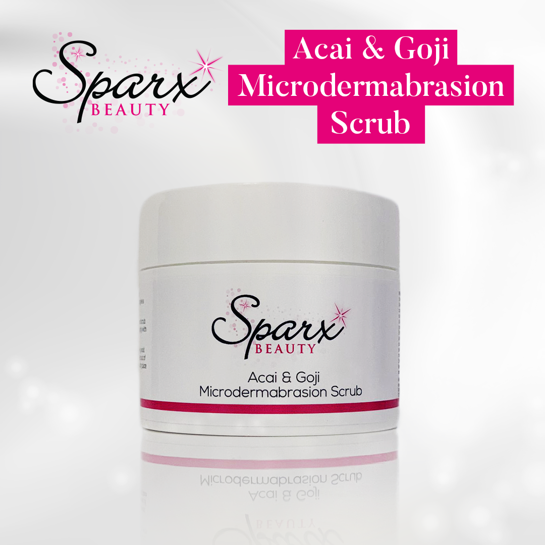 Sparx Acai Goji Microdermbrasion Scrub Sparx Acai Goji Microdermbrasion Scrub
