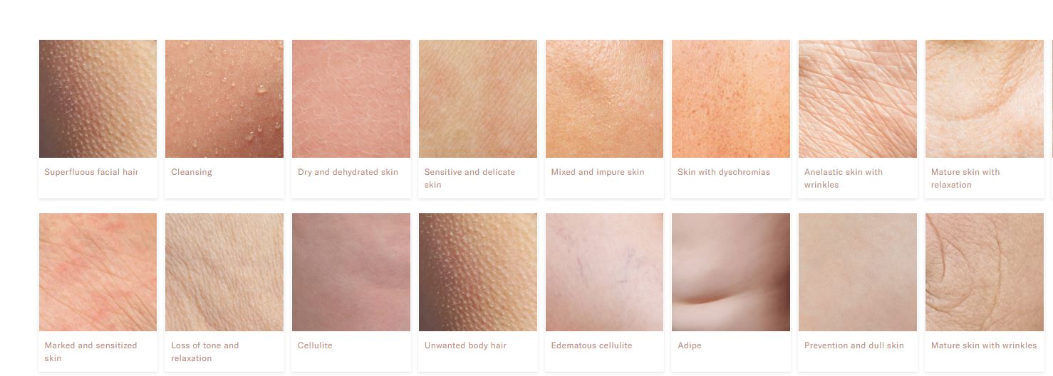 Dibi Milano skin analyser common skin blemishes Winchester beauty salon