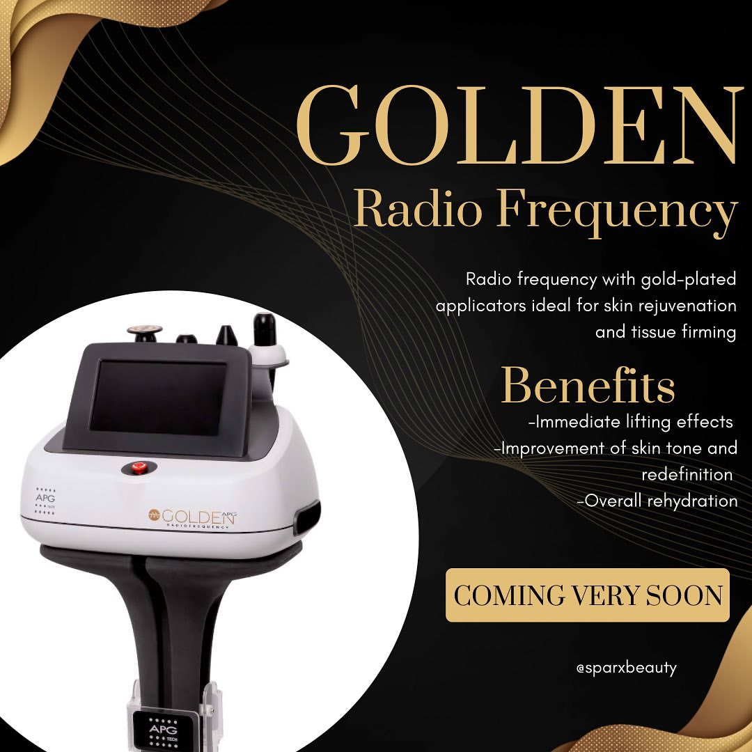 Golden Radio Frequency Skin Tightening Treatments