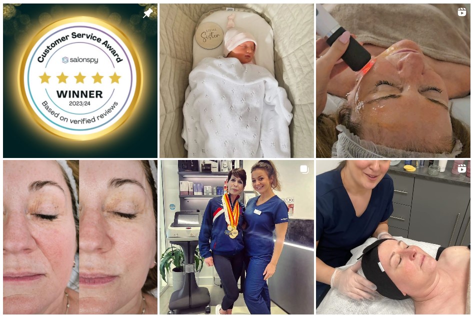 Follow Sparx Winchester Skin Clinic on Instagram