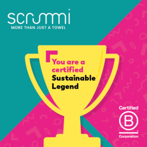 Scrummi Sustainable Towels Winchester Skin Clinic Sparx