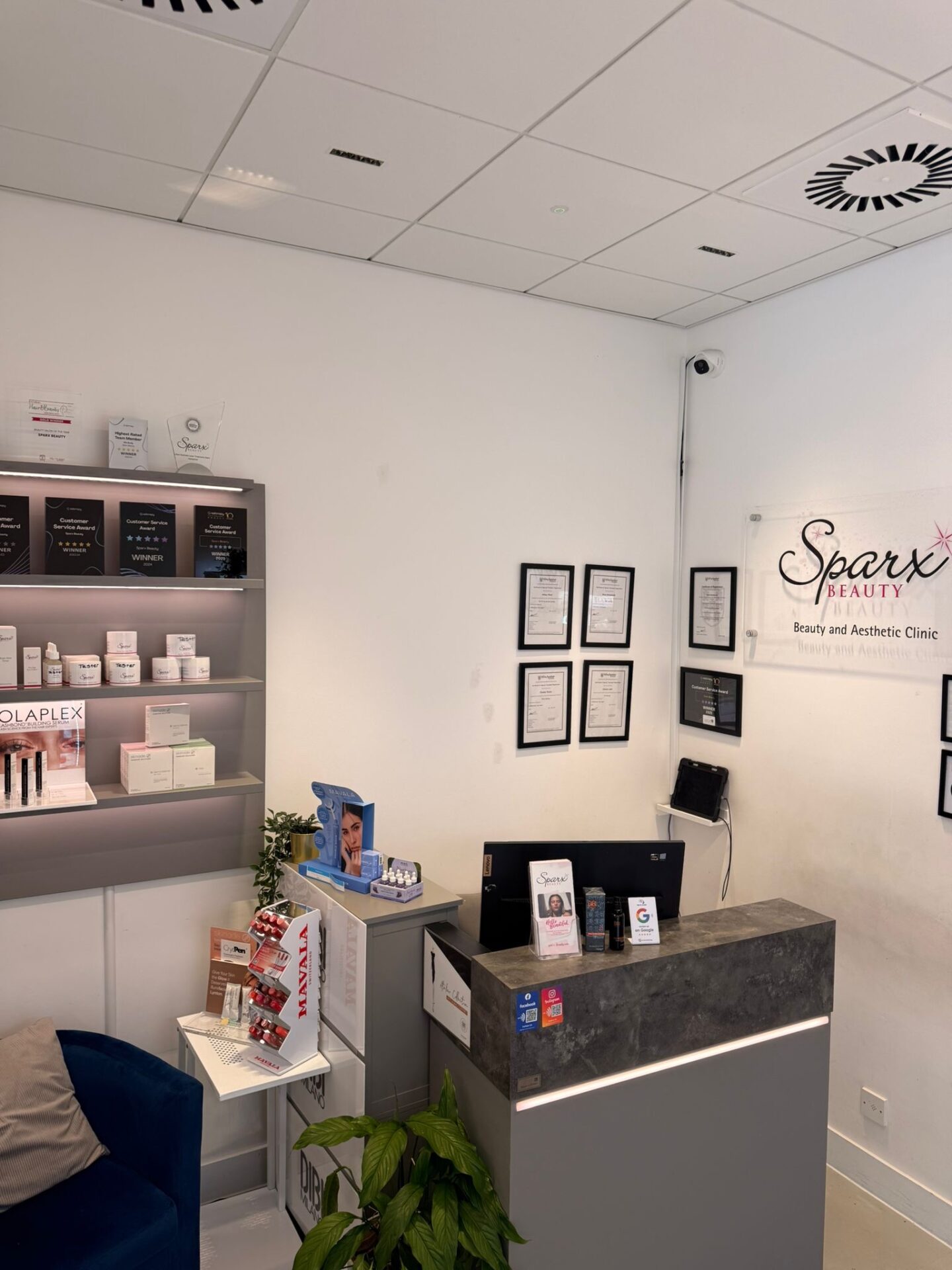 Sparx Beauty Salon and Skin Clinic Winchester Leisure Centre
